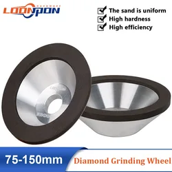 Diamond Grinding Wheel Cup, Círculo de moagem para polimento, Disco de fresa, 75mm, 100mm, 125mm, 150mm, 200mm