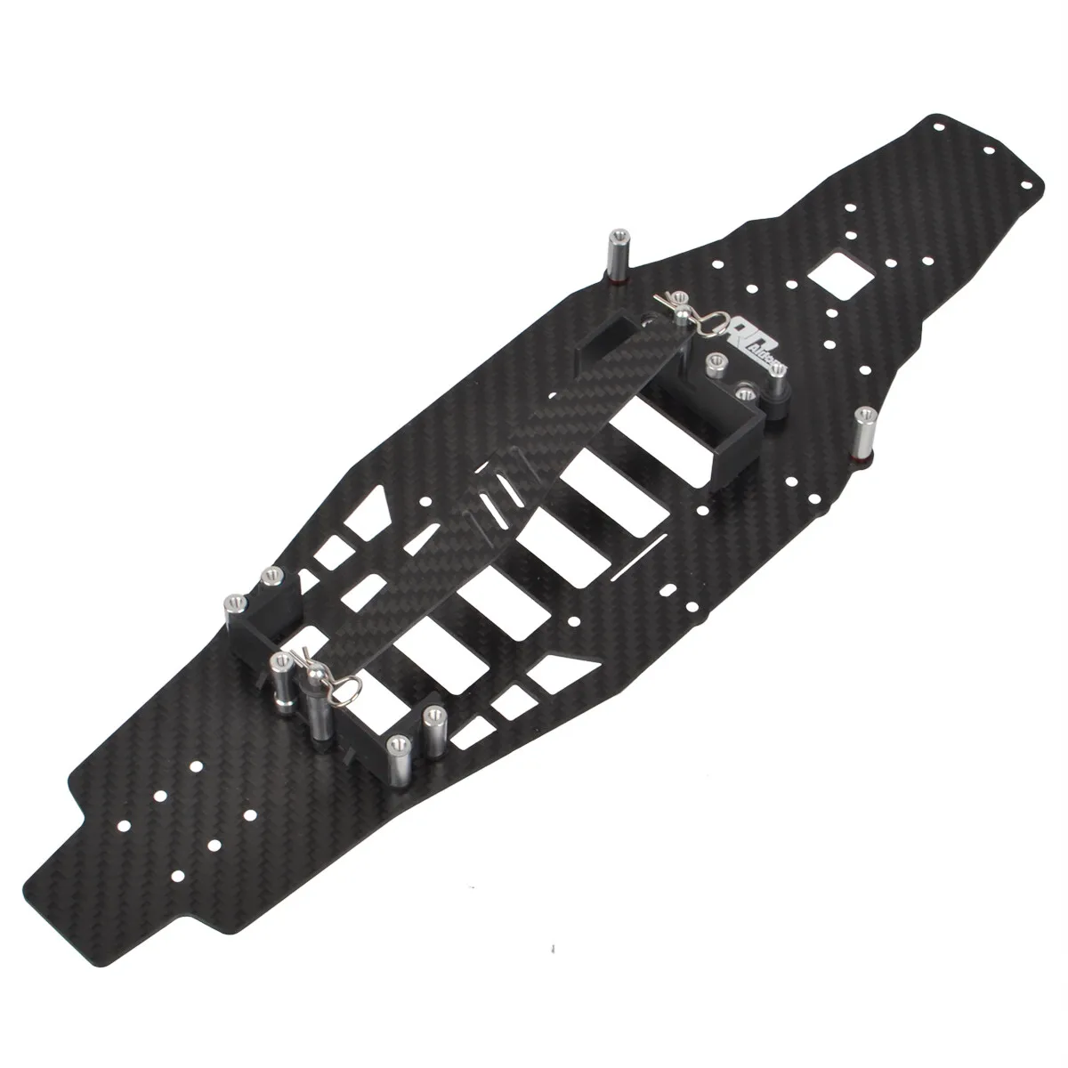Custom Carbon Lower Deck Chassis Frame Kit for Tamiya FF03 FF-03 Pro Upgrade accessories