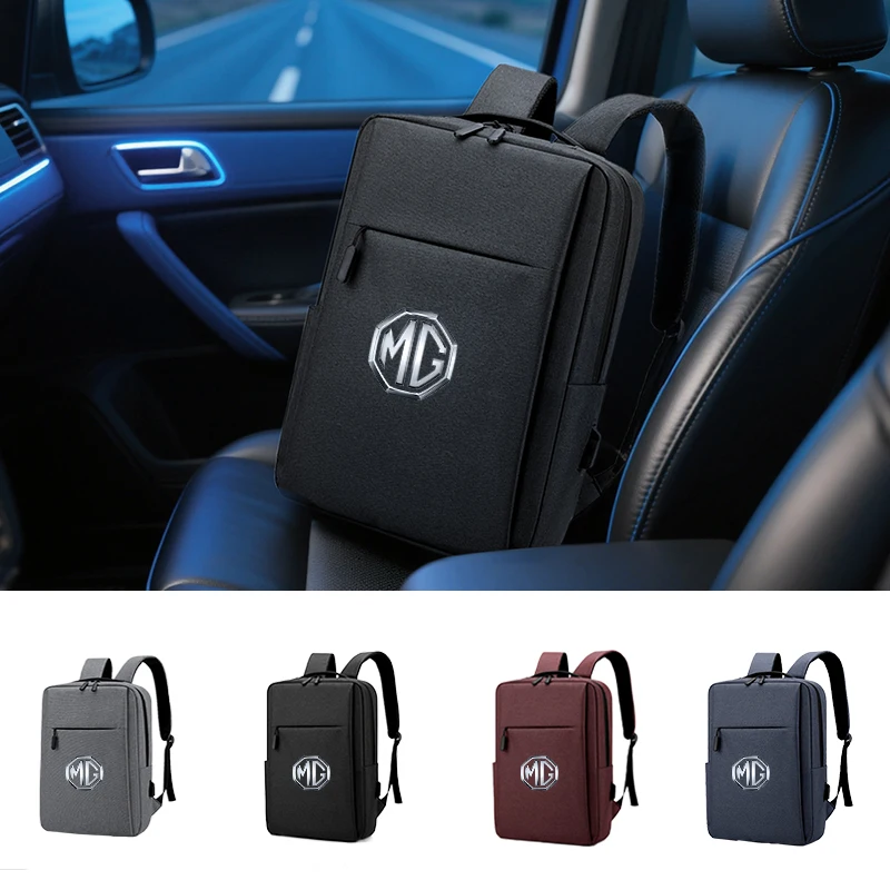 Image of Auto-Laptop-Tasche, Herren-Umhängetasche, Business-Rucksack, Zubehör für Morris Garages MG 6 3 5 7 TF ZR ZS HS GS GT Hector RX5