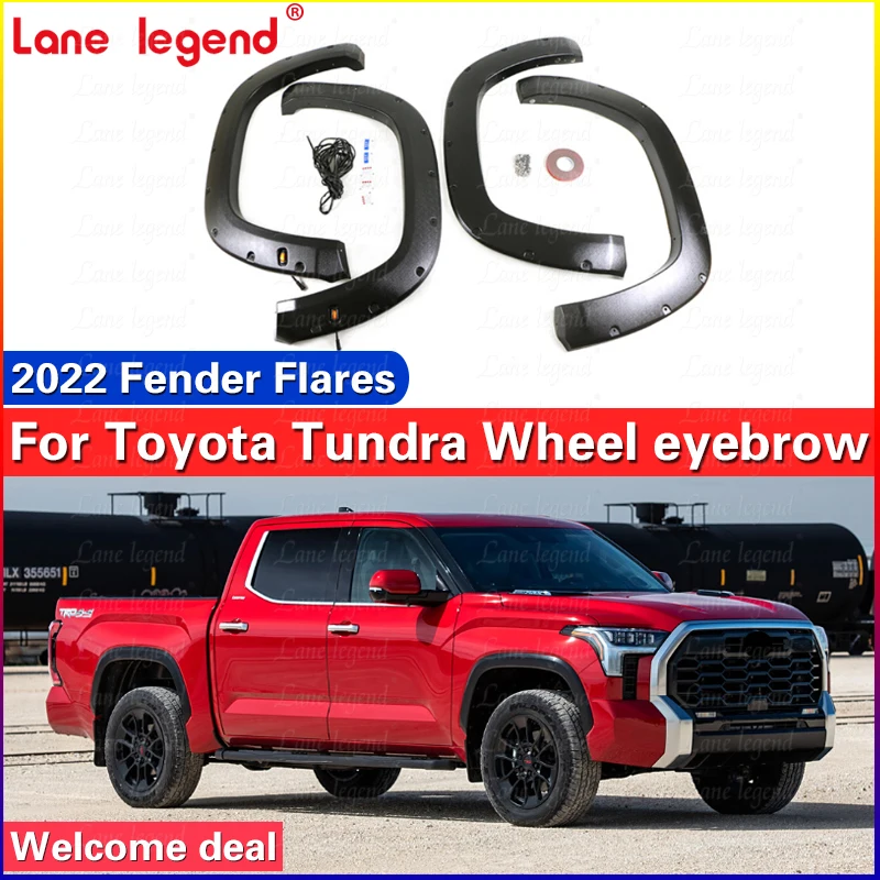 Wheel Fender Trims Car Wheel Trims Wheel Heel Arch Flare Body Kit For TOYOTA Tundra 2022 Car Accessories Tools