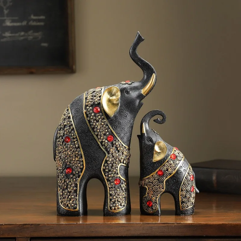 Vintage Mid-century Style Figurine Exquisite Artistic Ornament for Bookcase Sideboard Cafe Bedroom Home Decoration
