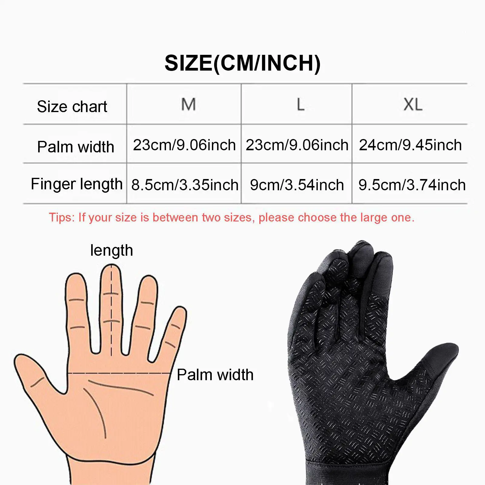 Heated Gloves For Men USB Heating Cycling Winter Gloves 3 Modes Windproof Hand Warmers For Motorcycle Riding Running Driving Ski