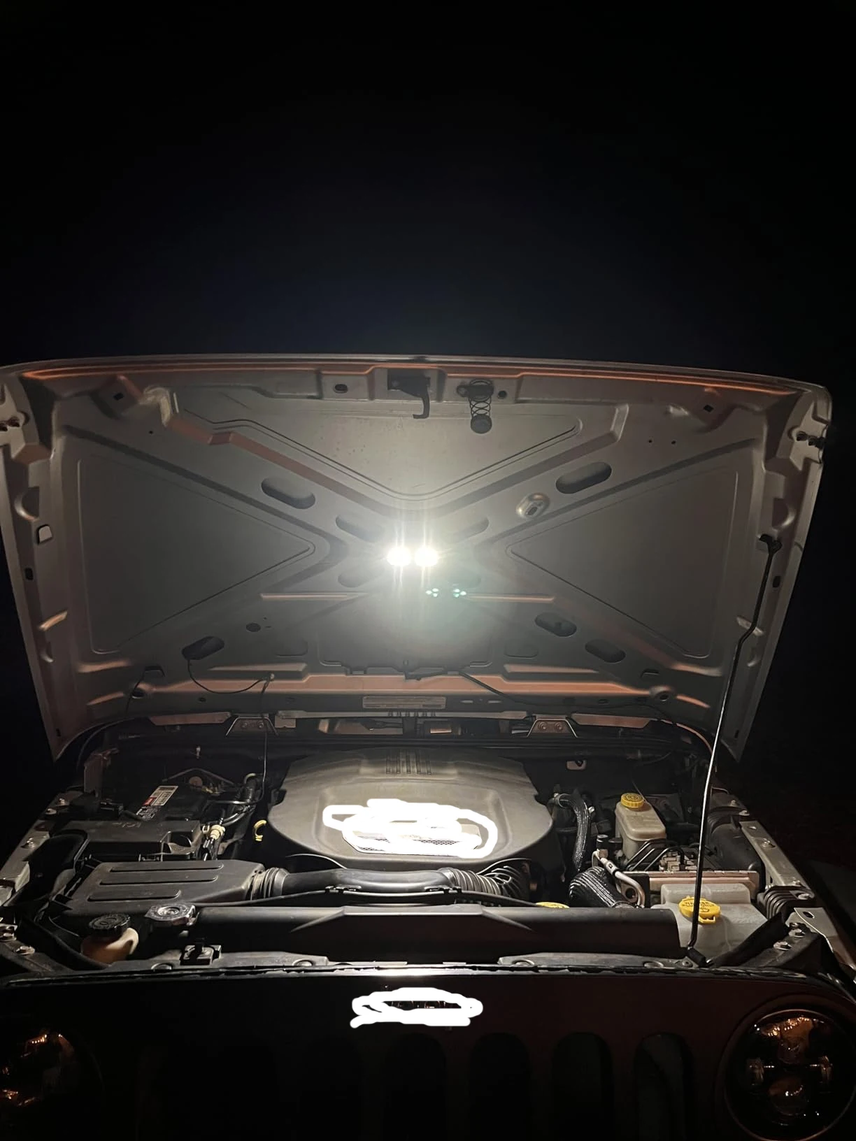 For Jeep Wrangler JK 2007-2018 Roll Bar Cage Mount UTV LED Interior Dome Light Map Courtesy Lighting White Bright Waterproof 12V