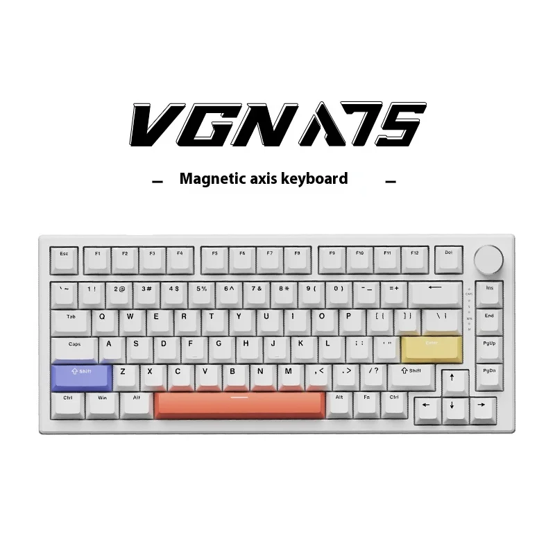

VGN A75 Magnetic Switch Mechanical Gaming Keyboard Customizable Hot Swappable For Esports Competition Professional Keyboard