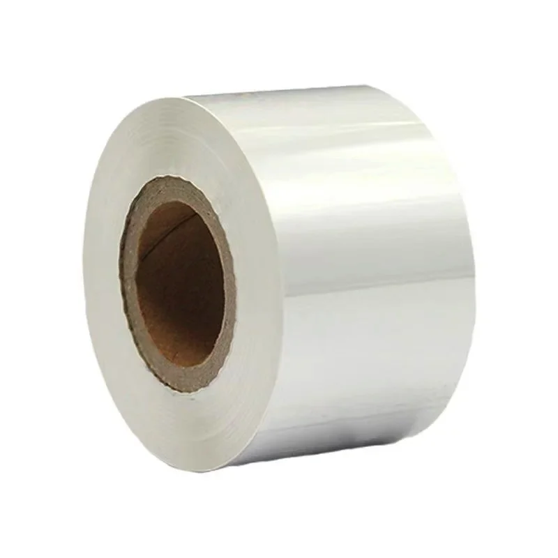 Washable Resin Ribbon White 30 35 40 45 50 55mm Care Label Printing Inked Ribbon Roll for Polyester /Satin /Nylon Ribbon