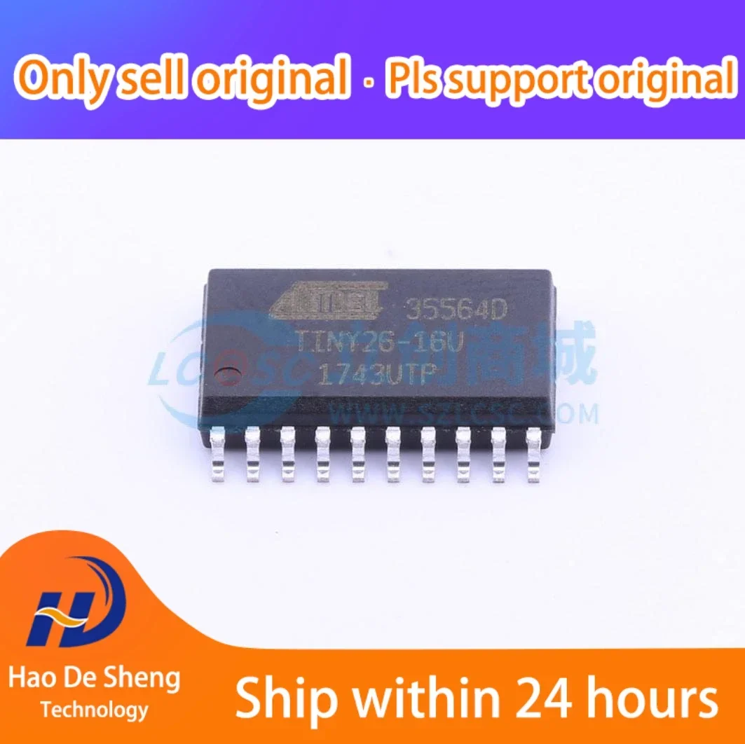 

10PCS/LOT ATTINY26-16SU MICROCHIP SOIC-20 New Original In Stock