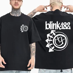 Blink 182 World Tour 2024 t-Shirt uomo uomo t-Shirt manica corta accogliente t-Shirt morbida Streetwear abbigliamento