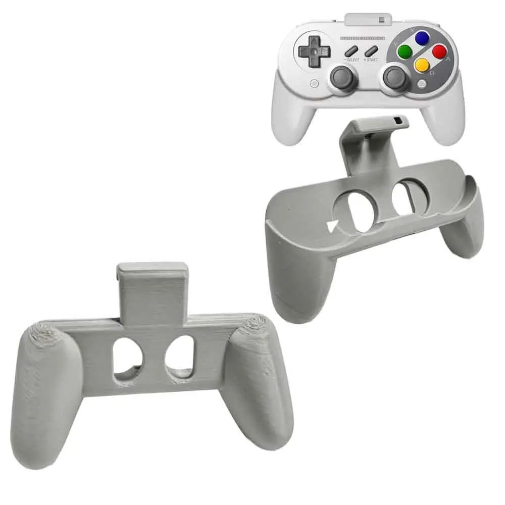 for 8BitDo SN30 Pro Handle Game Controller DIY Controller 3D Printed PLA+ Grip Handle for SN30 Pro Holding Handle Ergonomic