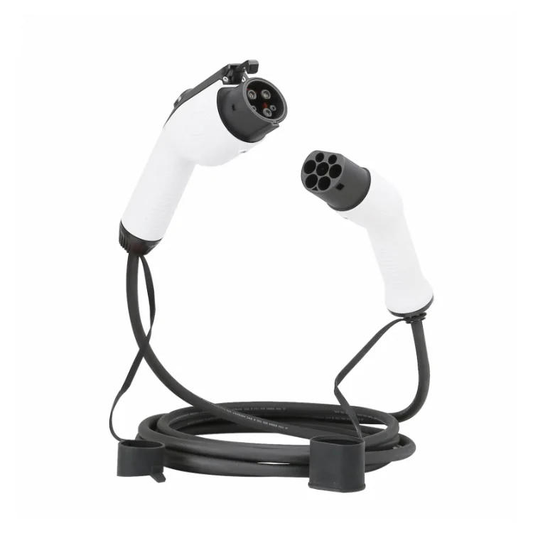 

32A 16A Sae J1772 T1-T2 7 Kw Double Guns Electric Car Charging Portable Ev Charger With Cable