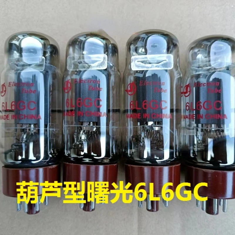 SHUGUANG 6L6GC Vacuum Tube HIFI Audio Valve Replaces 6P3P 6L6GC KT66 EL34 Electronic Tube Amplifier Kit Diy Matched Quad