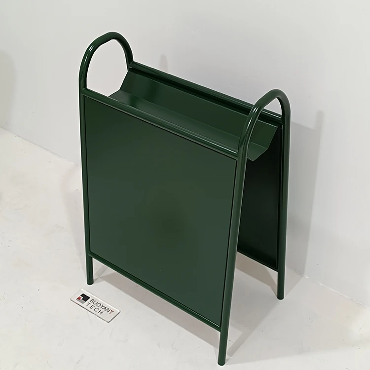 Metal Frame Color Sign Beverage Shop Custom Shop Sign Stand Advertising a Board Sign Display Racks