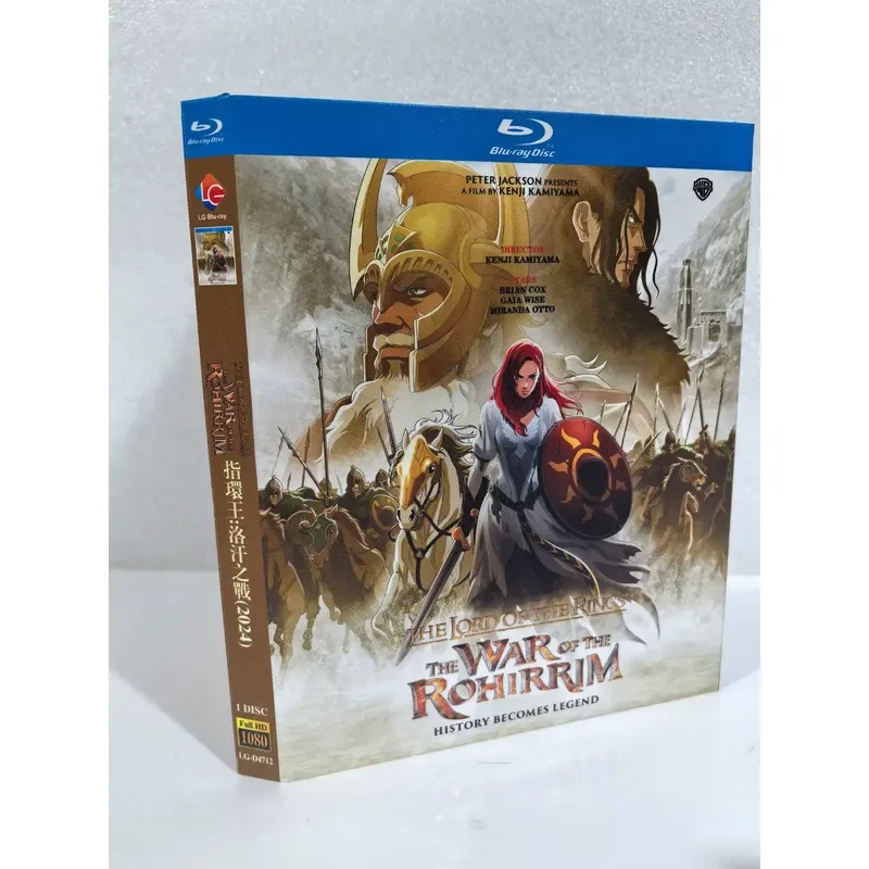 Blu-ray Disc Lord of the Rings Battle of Rohan Directed by Kenji Kamiyama Produced by Peter Jackson English Version