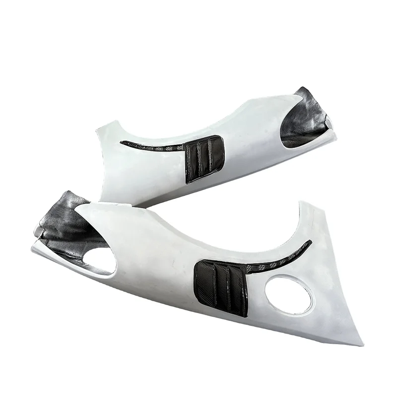 

Front Fender For Porsche Boxster 718 RS Carbon Fiber Front Bumper For Porsche Cayman 718 Vented Fender Car Bumper Parts