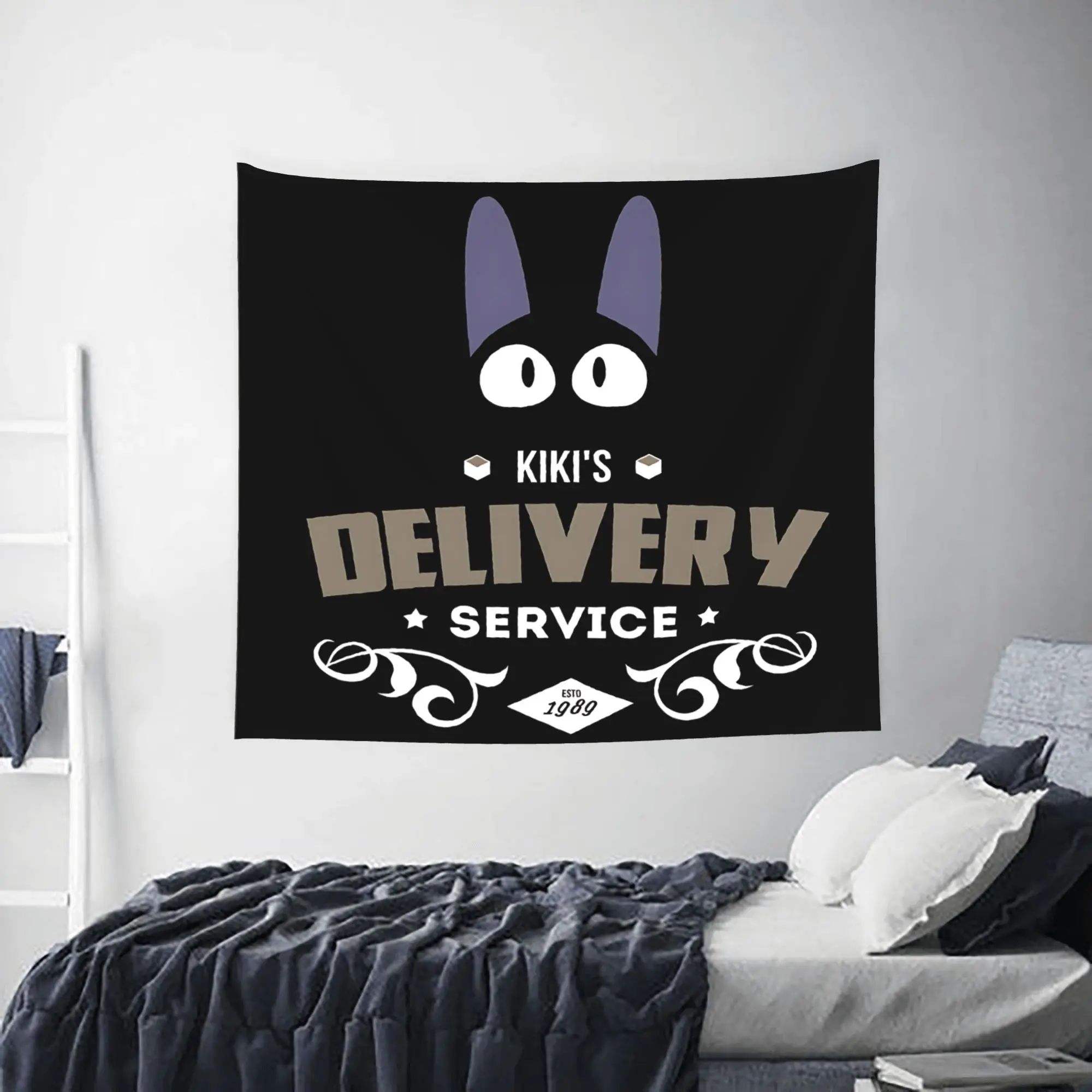 Cutecore Anime Kiki’s Delivery Service Tapestry Room decoration  Home Decoration Tapestry Decor Accessories Cute Room Decor