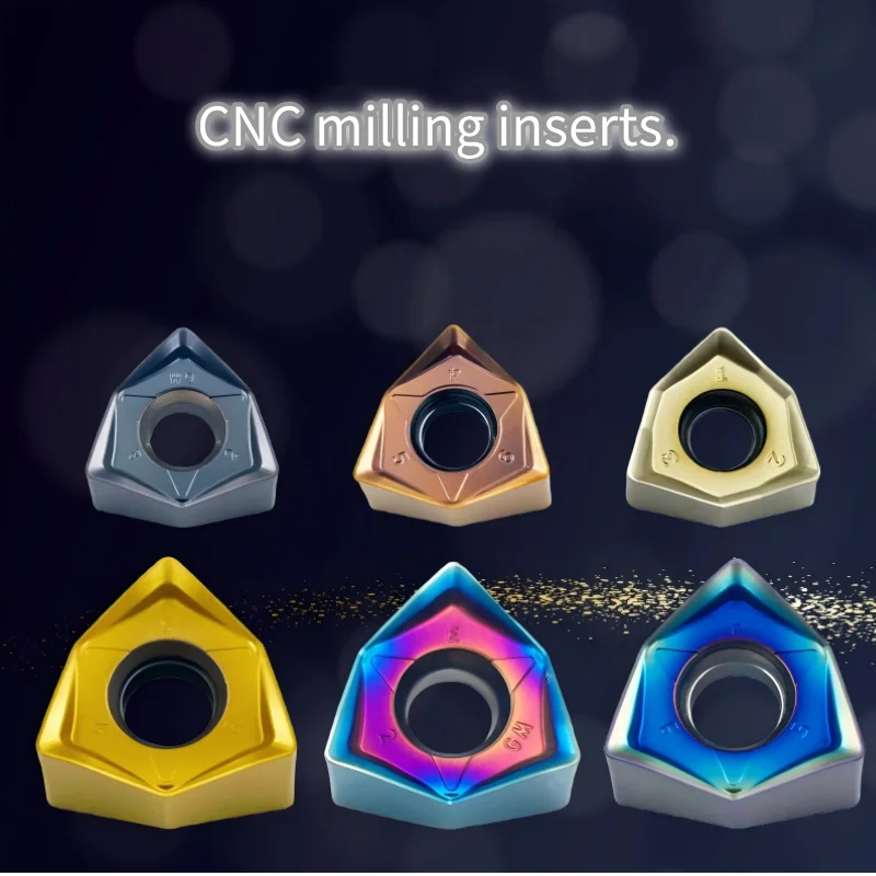 

XNMU040308-SR XNMU080608-SR XNMU040304-SR Carbide Fast Feed Milling Insert CNC Cutting Tool High Hardness Wear Resistant for Ste