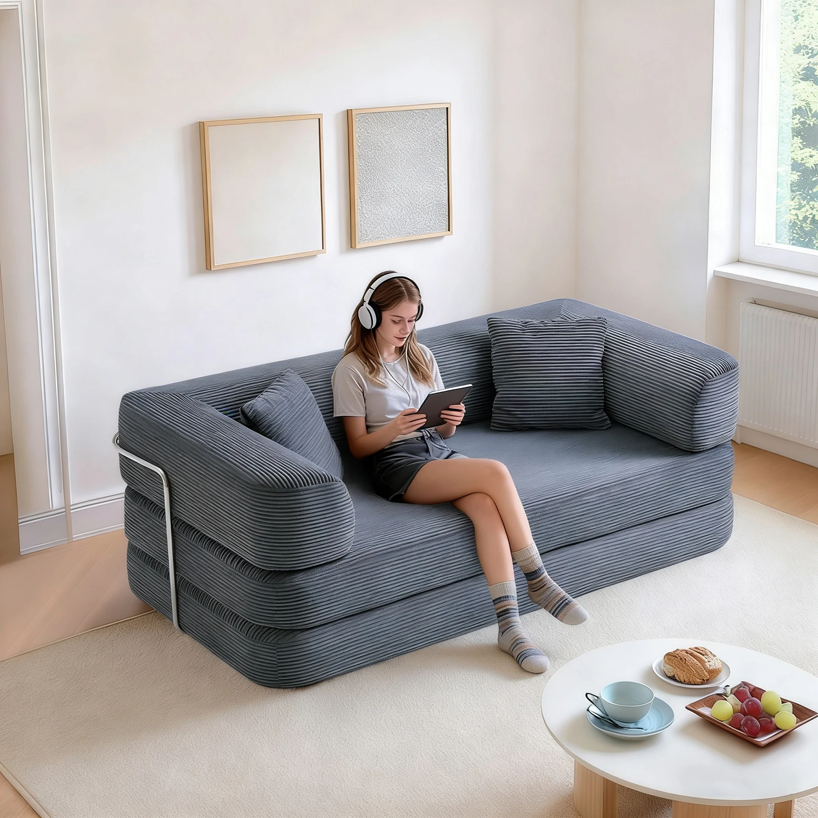 77" Convertible Sof… - image