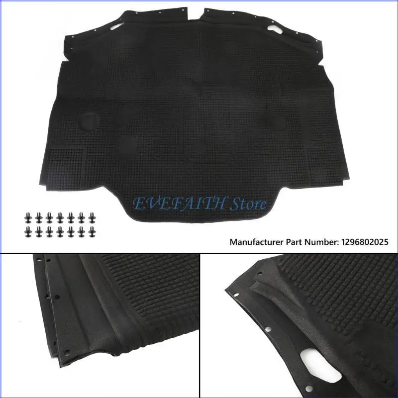 

124B теплозащитный коврик, автоаксессуар, изоляционная накладка на капот автомобиля для R129 SL320 SL500