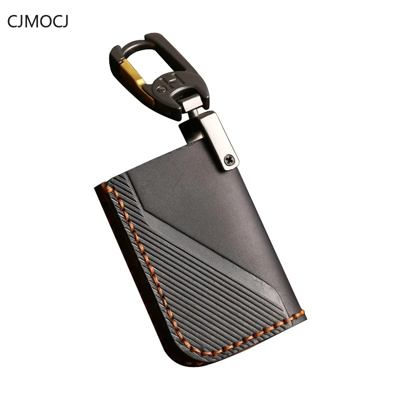 

Premium Genuine Leather Key Cover Case for Lynk & Co 05 (2020) - Vintage Protective Key Fob Shell (Factory Direct) Keychain