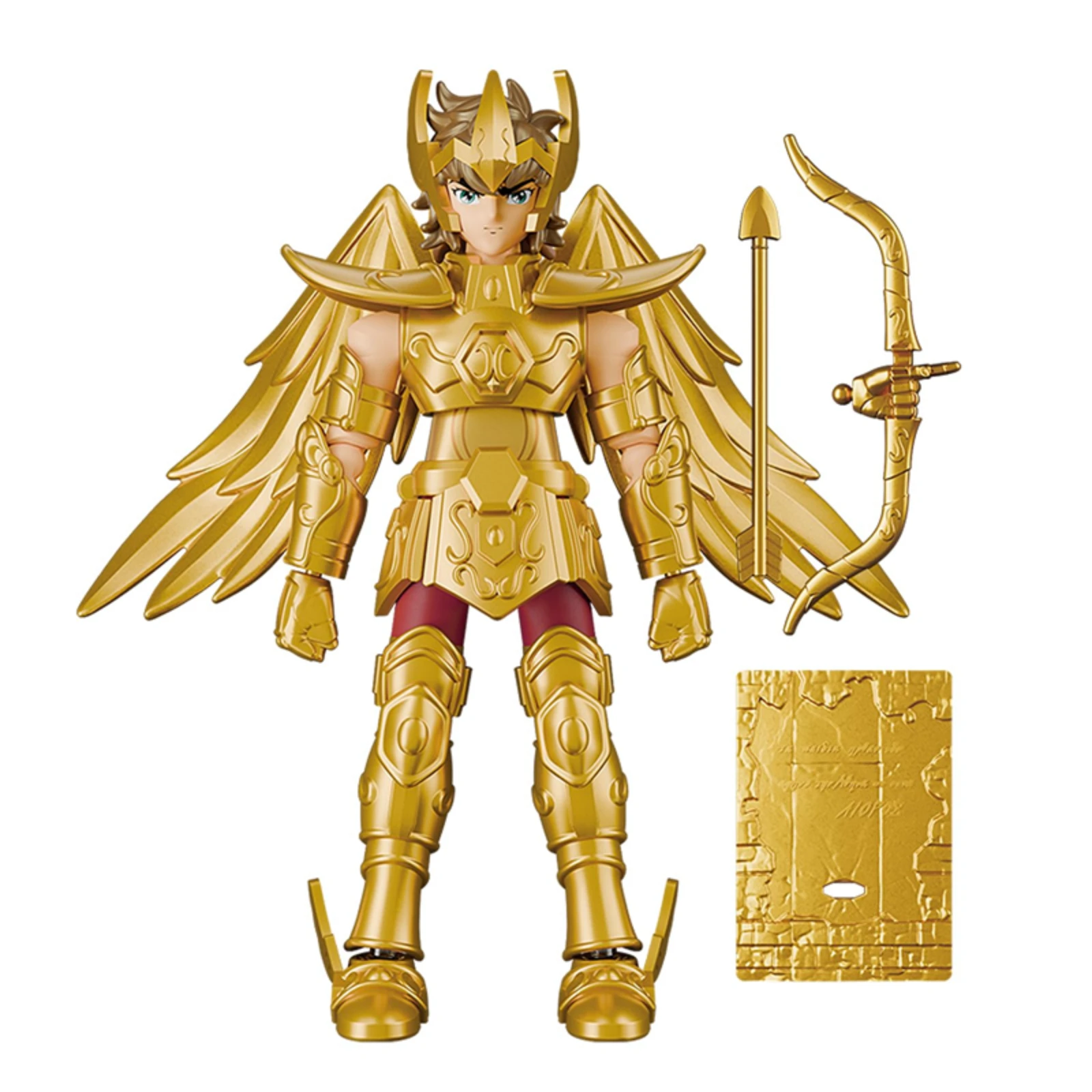 오리지널 Blokees Saint Seiya Aiolos Shura Sagittarius 조립 장난감 Gold Saint 조립 액션 피규어 애니메이션 크리스마스 선물