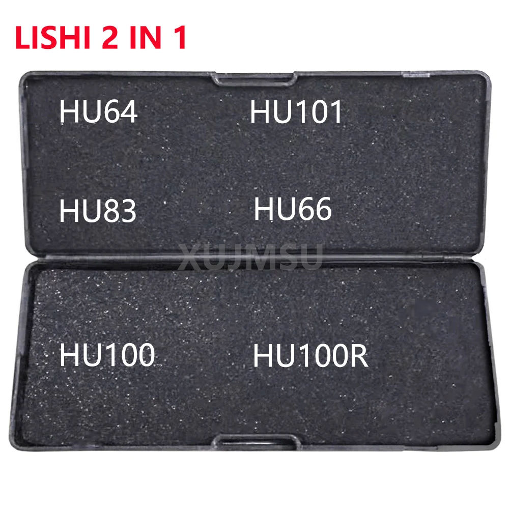 Lishi 2 in 1 2in1 tool HU66 HU92 HU100 HU101 HU162T8 HY22 SIP22 HON66 TOY48 Locksmith Tools Locks car lock repair lishi tools