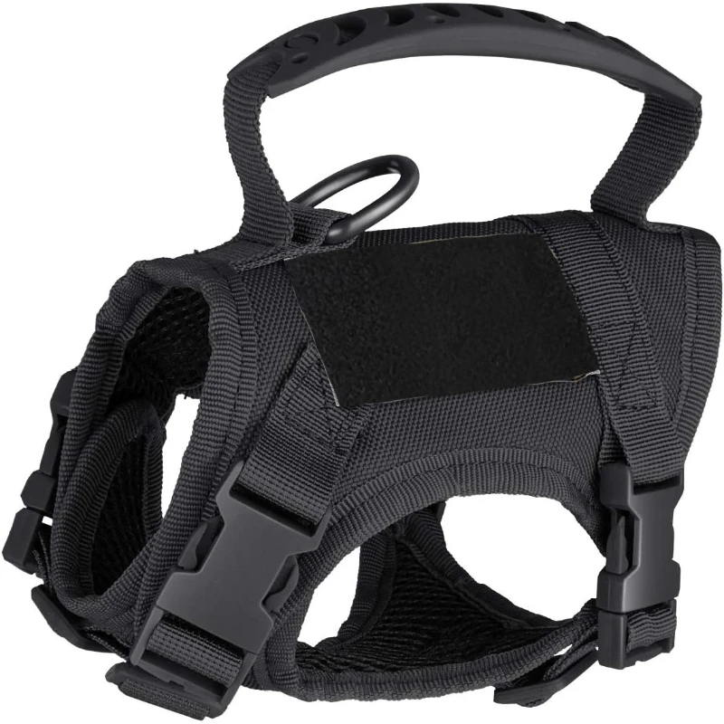 Tactical Cat Chest Harness Vest-style Adjustable Cat Harness Out Pet Dogs Prevent Breaking Training Cat Harness Small Dog Vest
