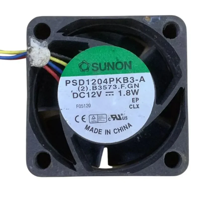 for SUNON PSD1204PKB3/2-A 4020 12V 4cm PWM Speed Regulation 4-Wire Cooling Fan