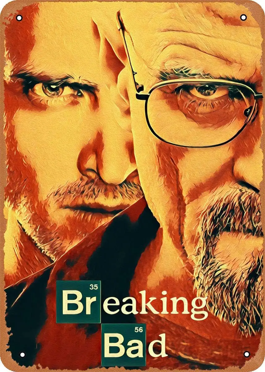 Breaking Bad Tv Shows   - Vintage Metal Tin Sign for Home Bar Pub Garage Decor Gifts