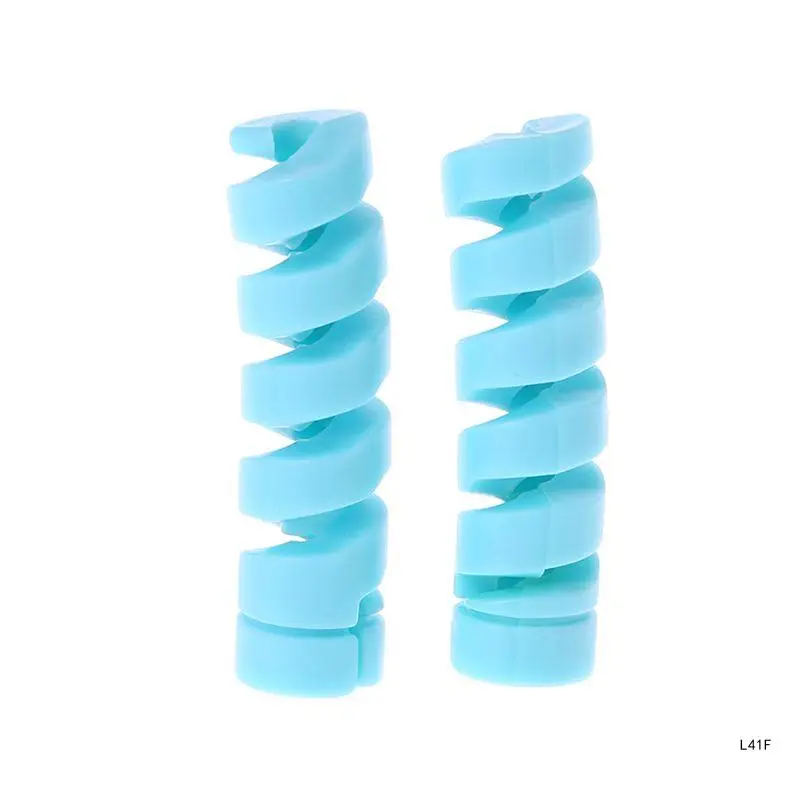 2pcs/set Cable Protector Bobbin Winder Data Line for Case Rope for Protection Spring Twine 2.5mm Thickness for Phone Ear