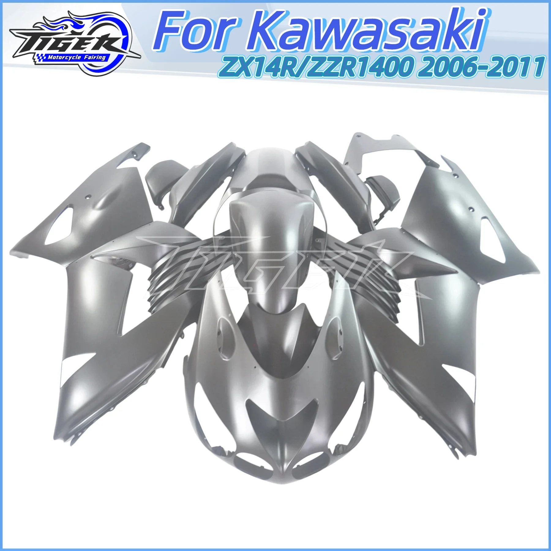 

OEM Body For KAWASAKI NINJA ZX-14R ZX14R 06 07 08 09 10 11 ZX 14 14R Pearl blue 2006 2007 2008 2009 2010 2011 Fairing