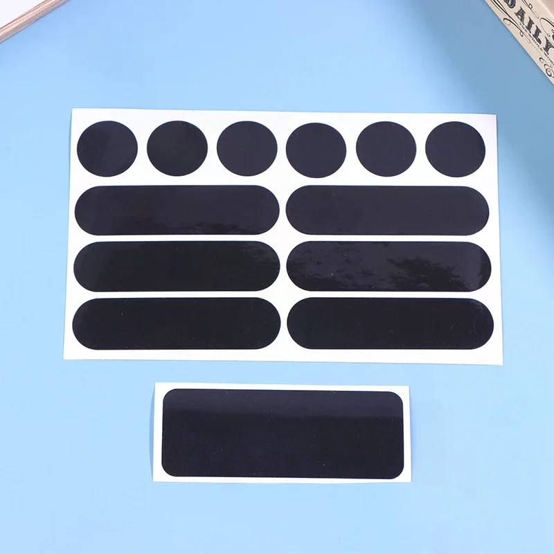 Motorcycle Helmets Invisible Black Reflective Stickers Simple And Effective Reflective Tape For Helmets Bikes