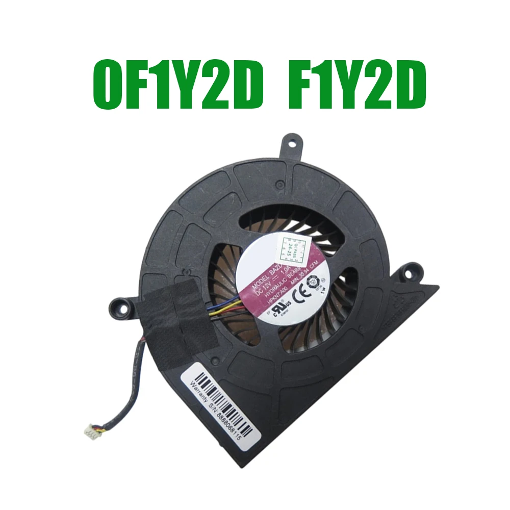 C=For DELL  OptiPlex 7410 35W 7410 65W  OptiPlex Plus 7410 0F1Y2D F1Y2D BAZD1125R2UP016 DA0B2512HHS4B01F12 DC12V 1.0A Fan