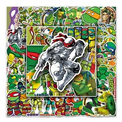 10/30/50Pcs Cartoon Teenage Mutant Ninja Turtles Stickers Laptop Suitcase Sticker Ninja Turtle Waterproof Graffiti Anime Sticker