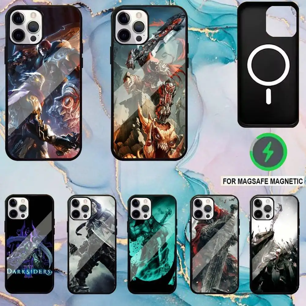 

Game D-DarksidersS Phone Case For iPhone17,16,15,14,13,12,11 Plus,Pro Max Magnetic Magsafe Wireless Charging