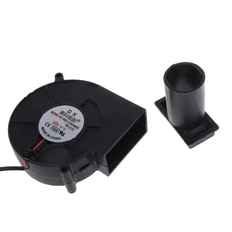 DC2V 2A BBQ Fan Barbecue Heating Stove Air Blower Cooking Grill Fan Double Ball Bearing Charcoal Starter 9733 C9GA