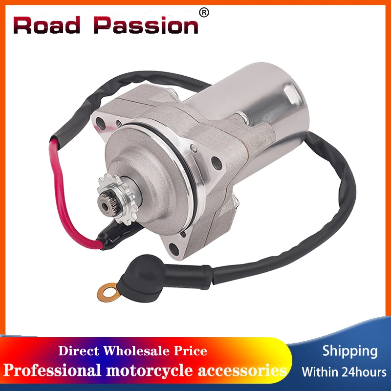 

Road Passion Motorcycle Engine Parts Starter Motor Fit For Dirt Bikes Go Karts and ATV Chinese 50cc 70cc 90cc 110cc 125cc