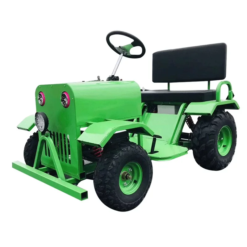 Electric two-wheeled four-wheeled ATV recreational outdoor electric tractor kart