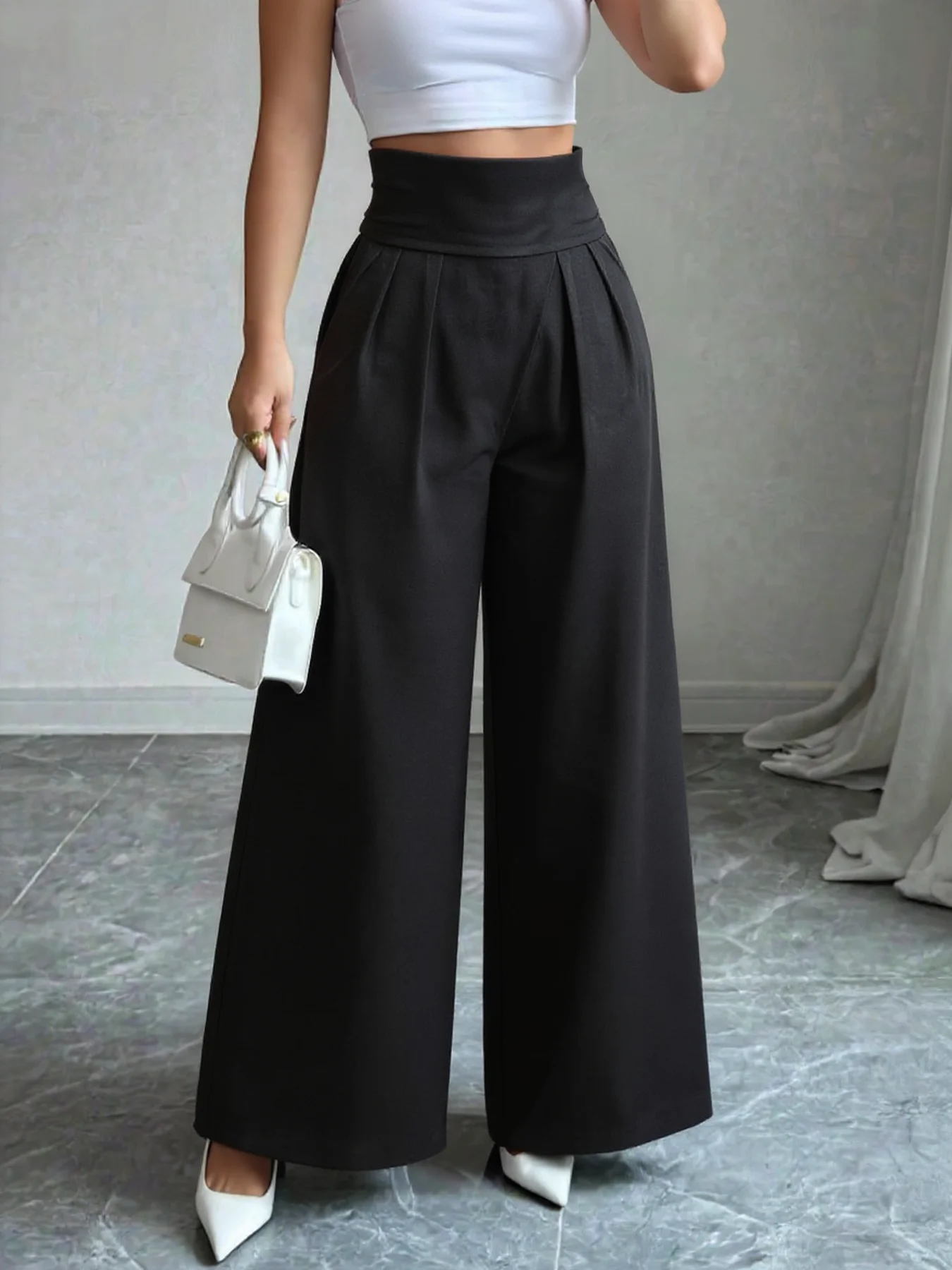 Women`s High Waist Wide Leg Pa - đánh giá và giá Women Formal Wear Xxl