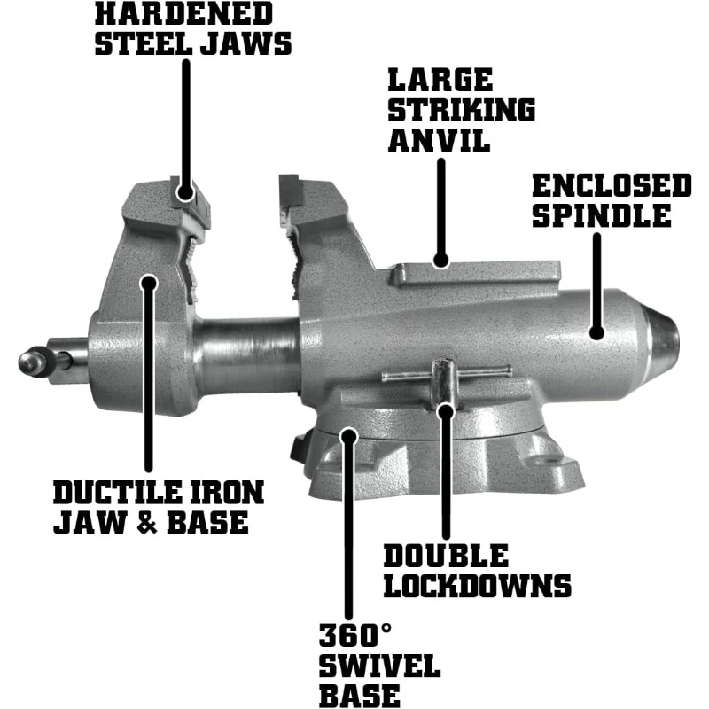 Bench Vise, 8