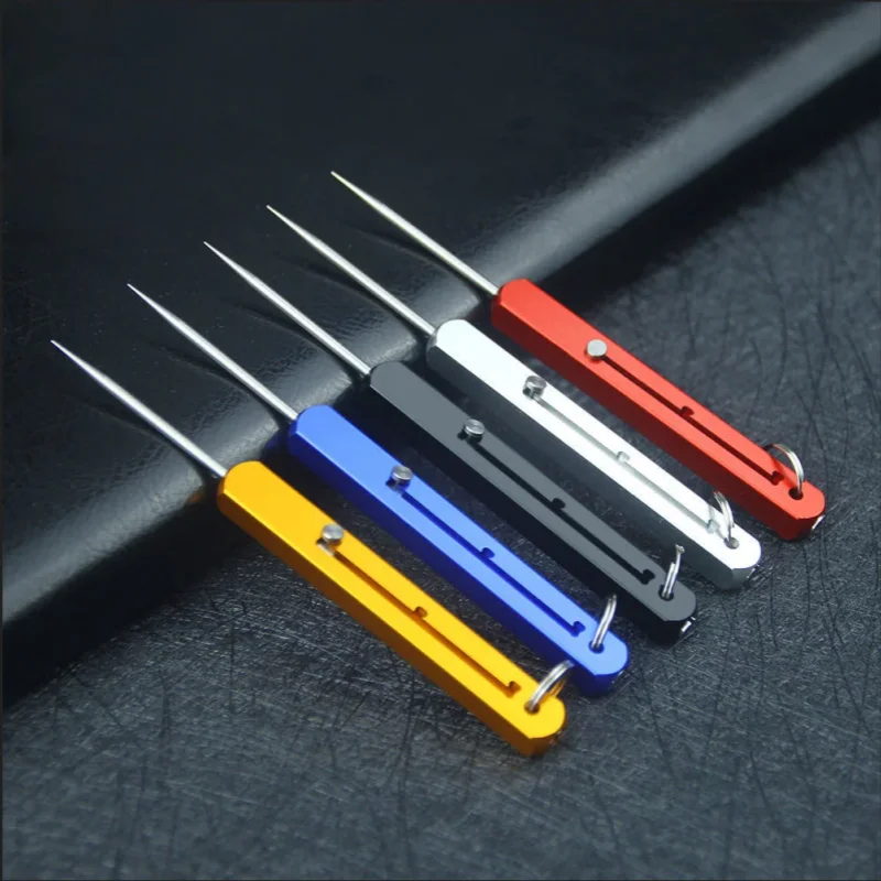 Rectangular Telescopic Integrated Toothpick And Tooth Picking Tool, Multifunctional Single Head Fruit Pick Toothpick