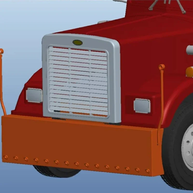 شبكة مقلدة لشاحنة TAMIYA RC 1/14 King Hauler 56301 56344 #4