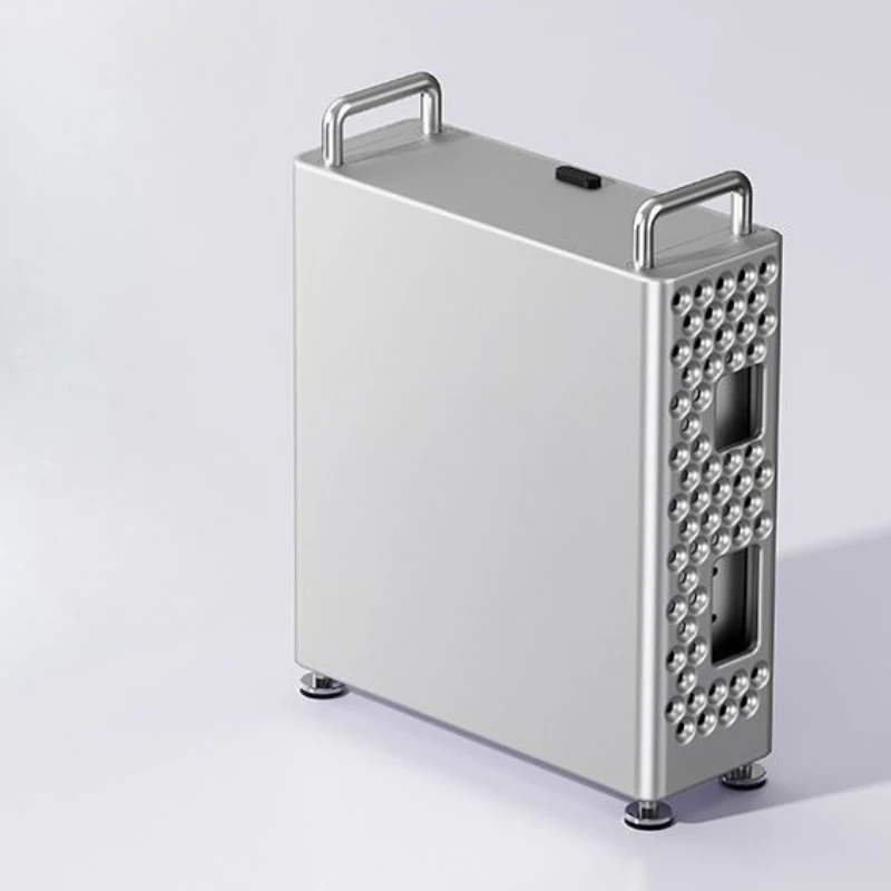 

Suitable for macminim4 docking station vertical alloy portable desktop storage computer stand