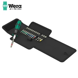 WERA 05051060001 Kraftform Kompakt Ratchet Screwdriver & Bit Set 14 Piece 838 RA S