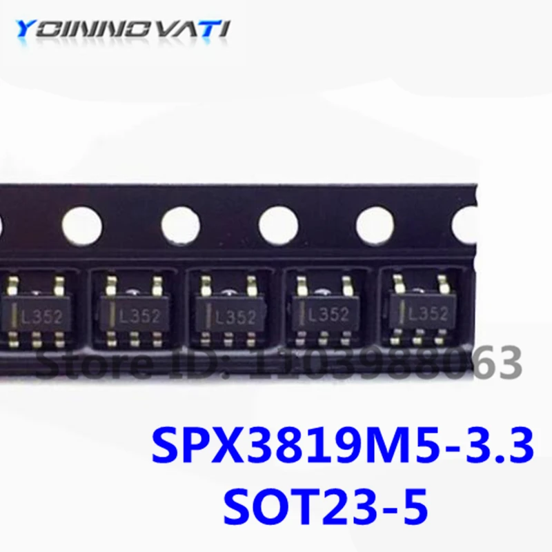 10 sztuk/partia SPX3819M5-3.3 SPX3819M5 500mA 3.3V SOT23  najlepsza jakość