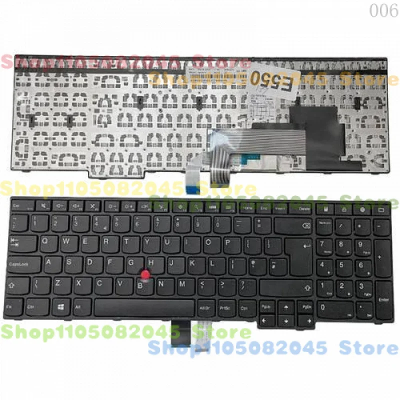 @ Para lenovo thinkpad e550 e555 e560 e550c e565 teclado do portátil com trackpoint