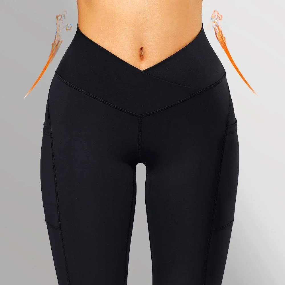 

Леггинсы с высокой талией для женщин Fitn, штаны для йоги, контроль живота, эффект похудения, удобная дышащая ткань