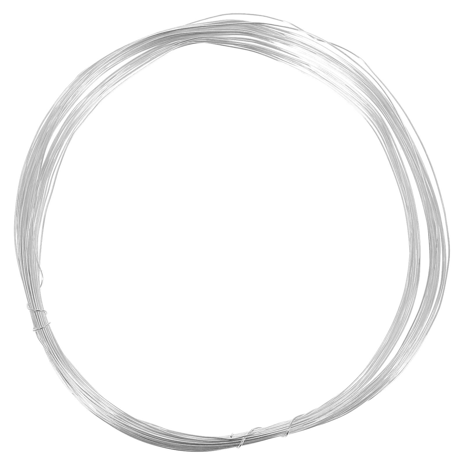 

Jewelry Electroplating Accessories Beading Wire For Diy Necklace Making Memory Bracelet Material Silver Tone Wire