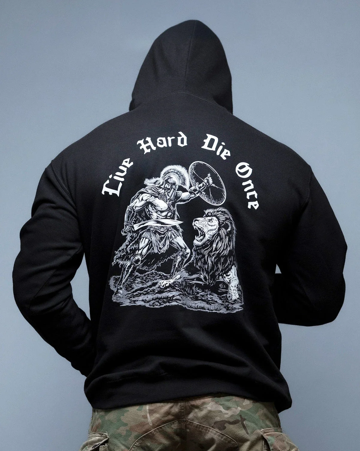 NewNew hooded sweatshirt - Tactical Thinking Gear _ BrotherlyLovePatternCottonHigh-EndLuxury Men's and Women's Universal Styleen