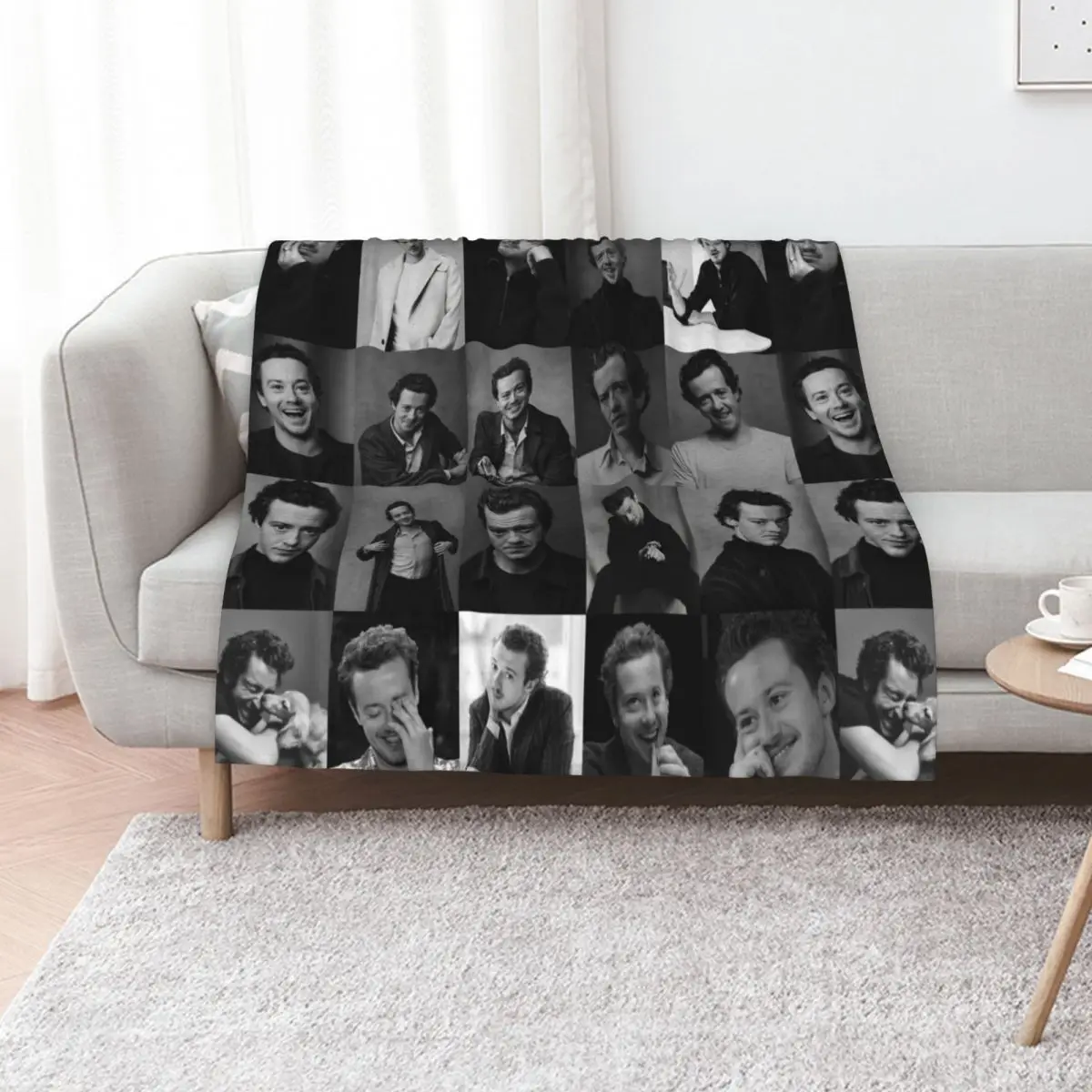 Joseph Quinn Throw Blanket Decorative Beds Soft Plaid Tourist Designers Picnic sofa bed Blankets