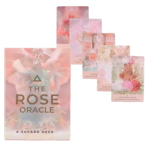 1Box Tarot Oracle Cards English Version Board Games Deck Witchcraft Fairy E Guidebook Mysterious Divination Playing Cards
