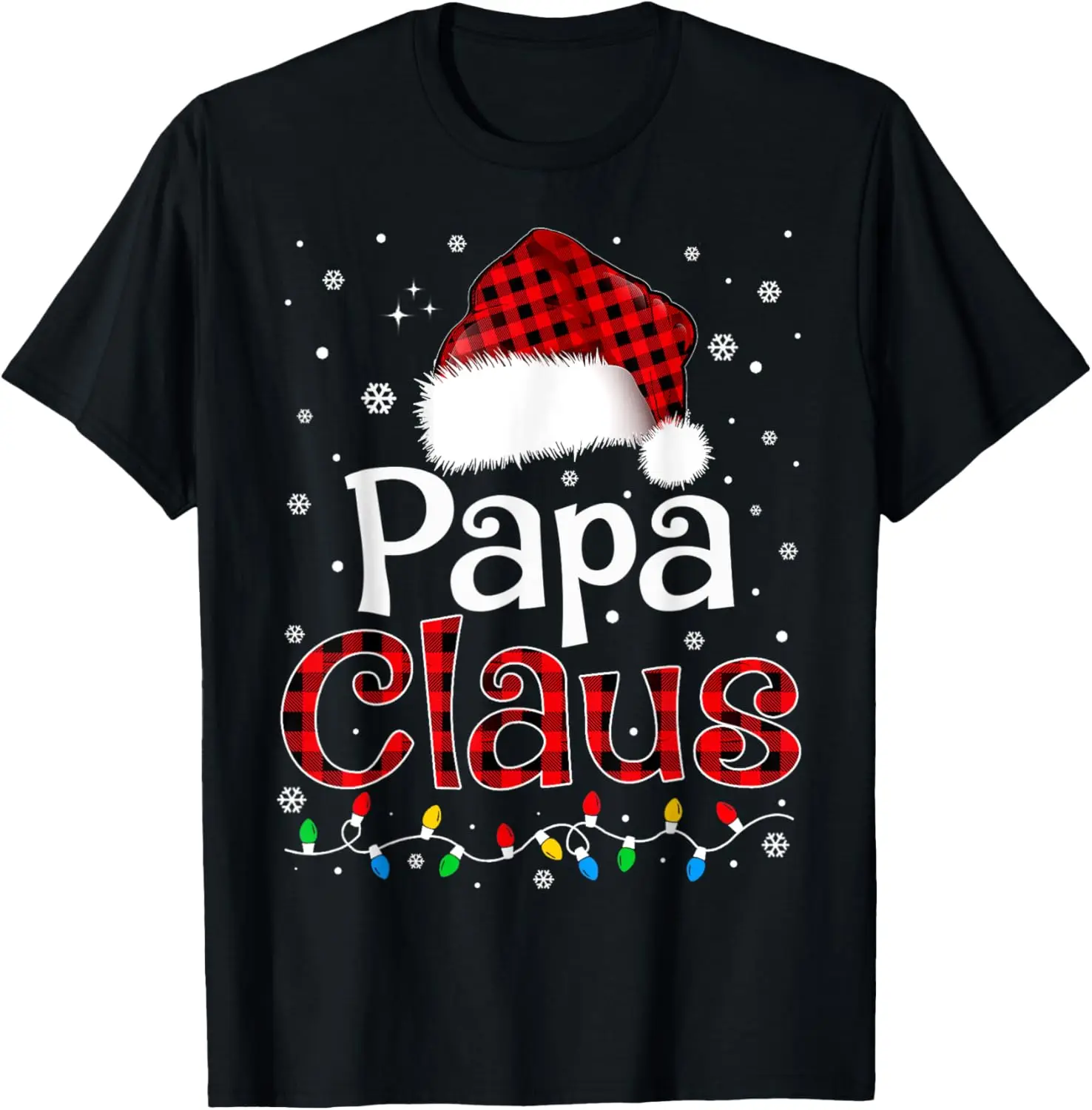 

Papa Claus Funny Santa Claus Matching Family Pajamas T-Shirt